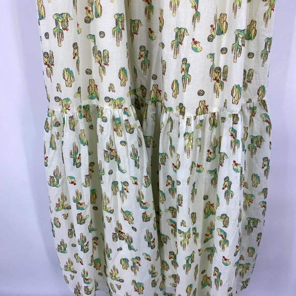 ModCloth In Your Nature Maxi Dress in Cacti - Picture 6 of 12